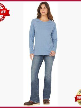 Women's Boot Cut Work Jeans, DuraStretch Denim, Mid Rise, Multiple Inseams